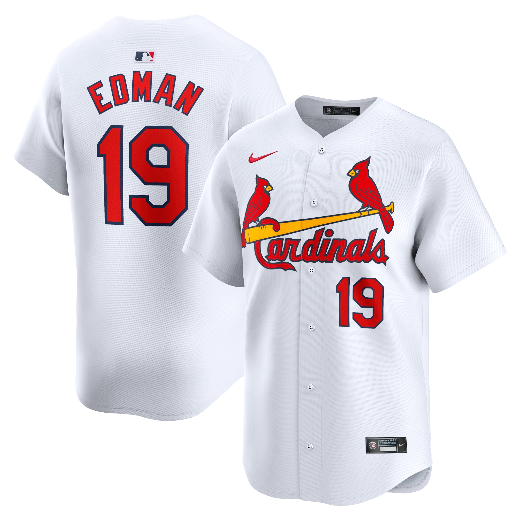 Tommy Edman St. Louis Cardinals Home Limited Player Jersey – White