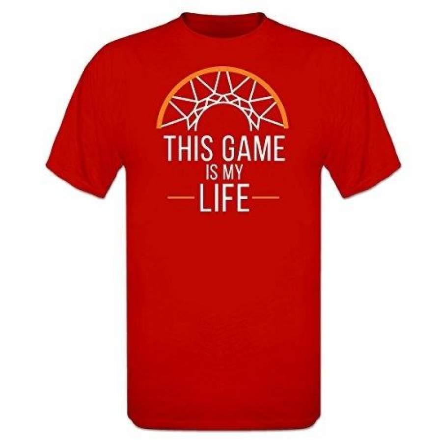 This Game Is My Life Basketball Men’S Fashion T-Shirt