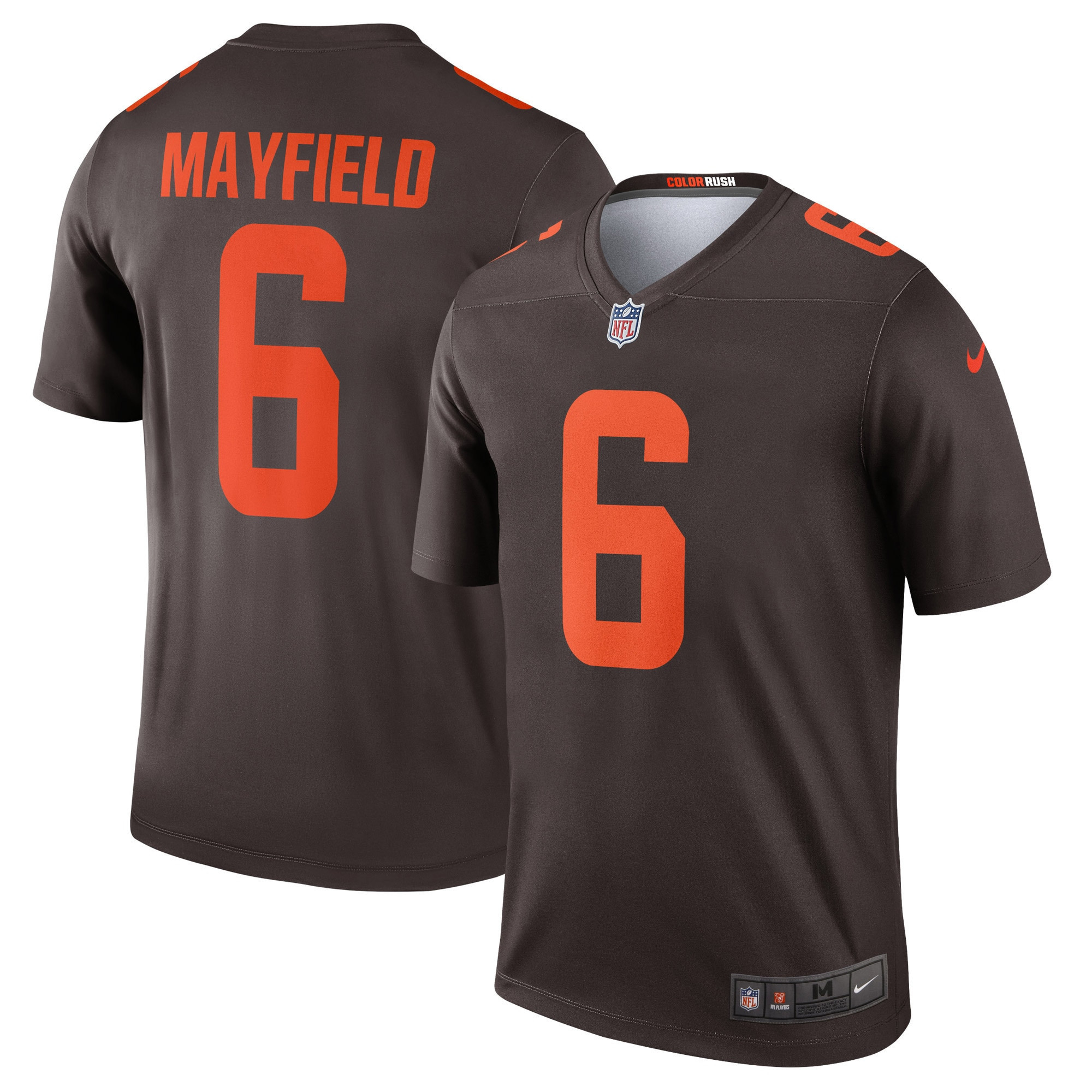 Baker Mayfield Cleveland Browns Alternate Legend Jersey – Brown NFL