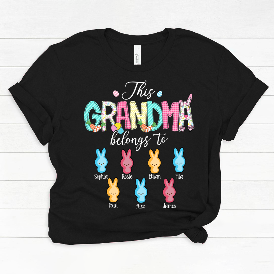 This Grandma Belong To Peeps Easter Classic Canvas