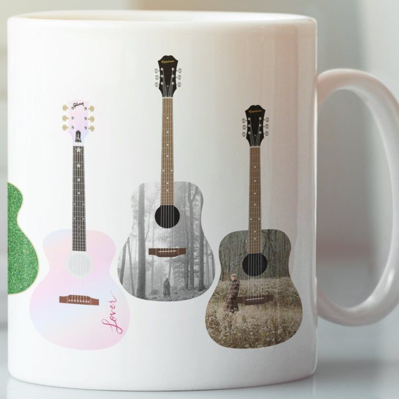 Taylor Swift Microphones Mug, Taylor Swift Mug, Taylor Swift Travel Mug, Taylor Swift, Evermore, Folklore