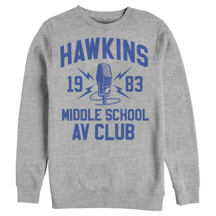 Stranger Things Men’s Hawkins AV Club 1983  Sweatshirt