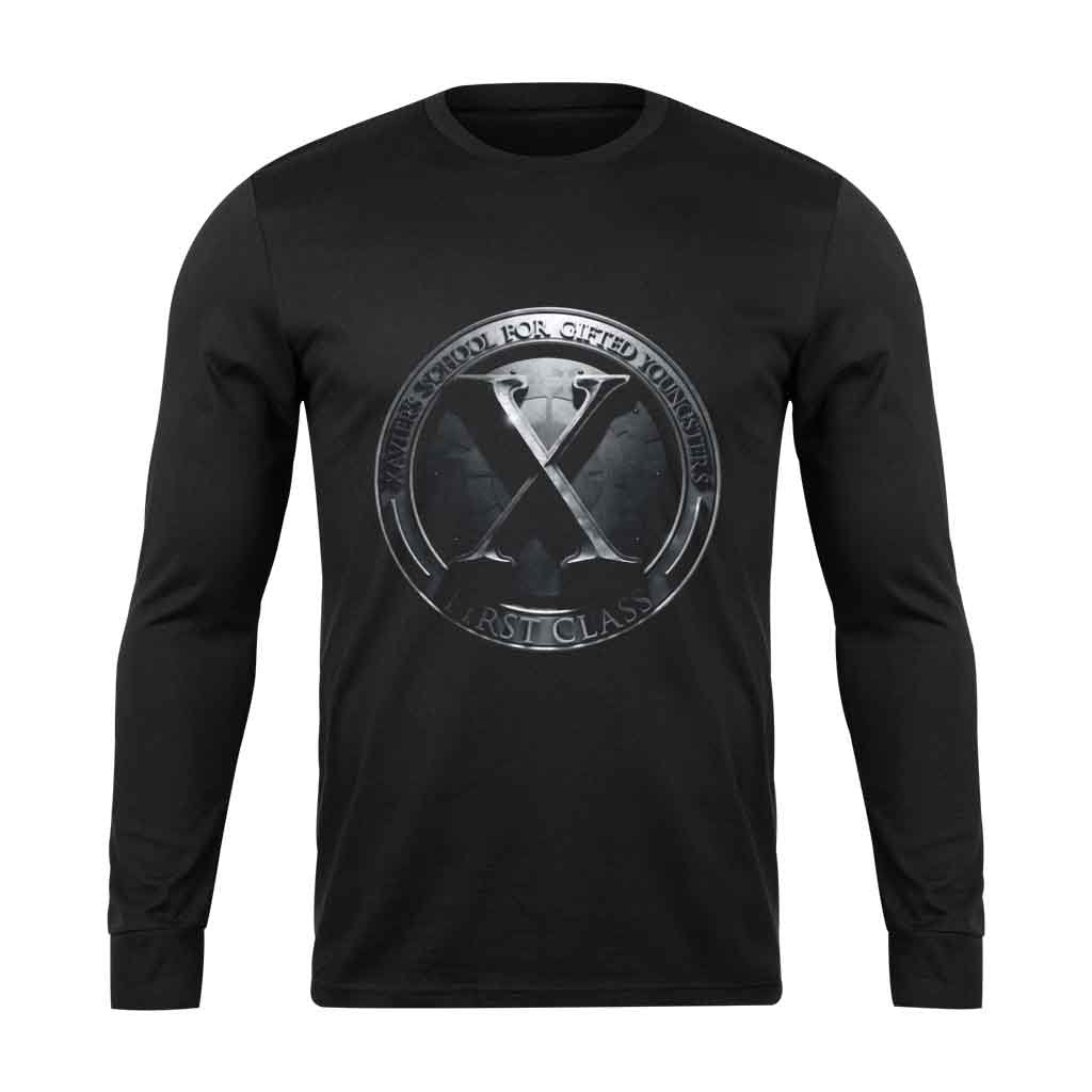 X Men Firs Class Logo Long Sleeve T-Shirt