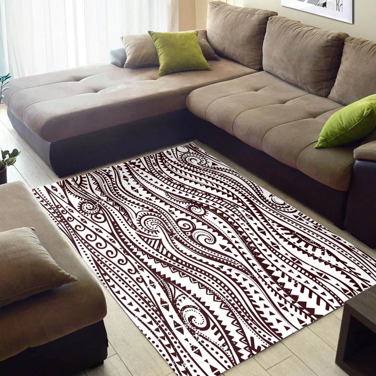 Modern African American Rug Holiday African Inspired Afrocentric Pattern Art African Style Area Rug African Room Decor WBG3677