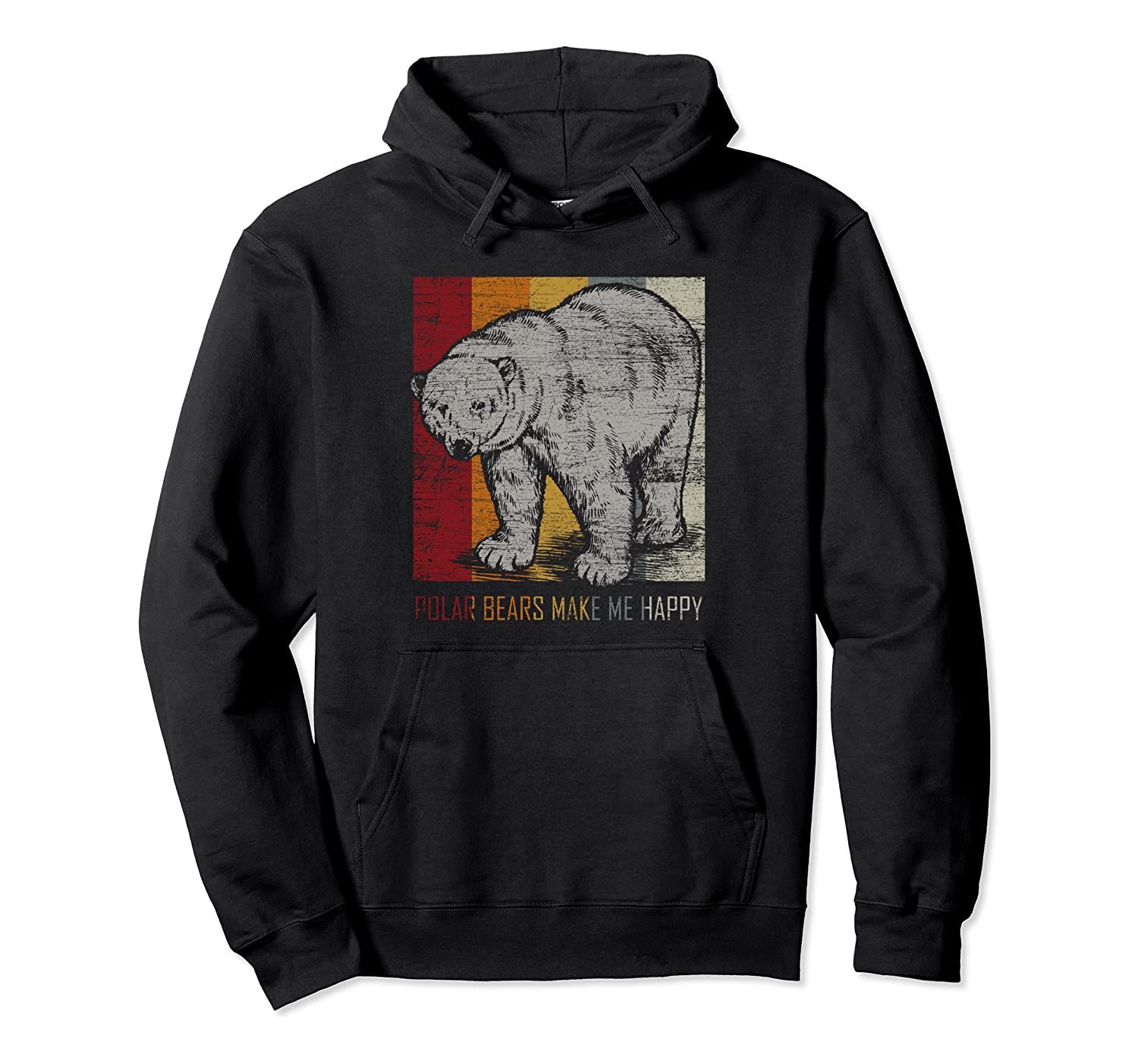 Winter Animal Polar Bear Pullover Hoodie, T-Shirt, Sweatshirt