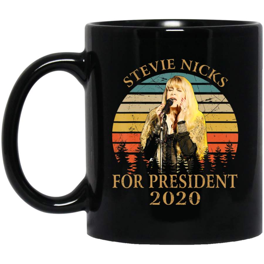 Vintage Retro Stevie Nicks For President 2020 Gift Coffee Mug