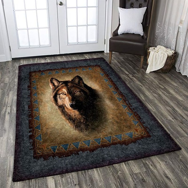 Wolf 14 Area Rug Living Room Rug Home Decor Floor Decor VH3