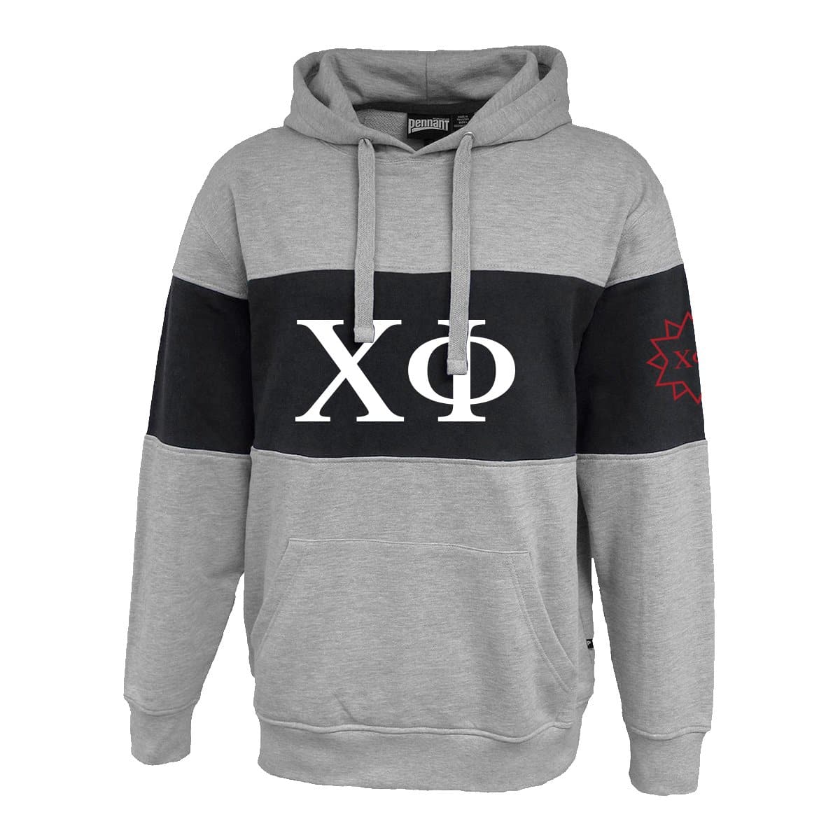 Chi Phi Vintage Stripe Hoodie