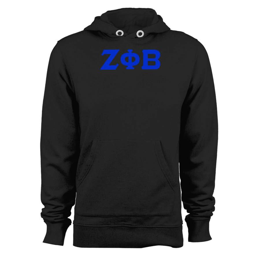 Zeta Phi Beta Zeta Greek Lettered Unisex Hoodie