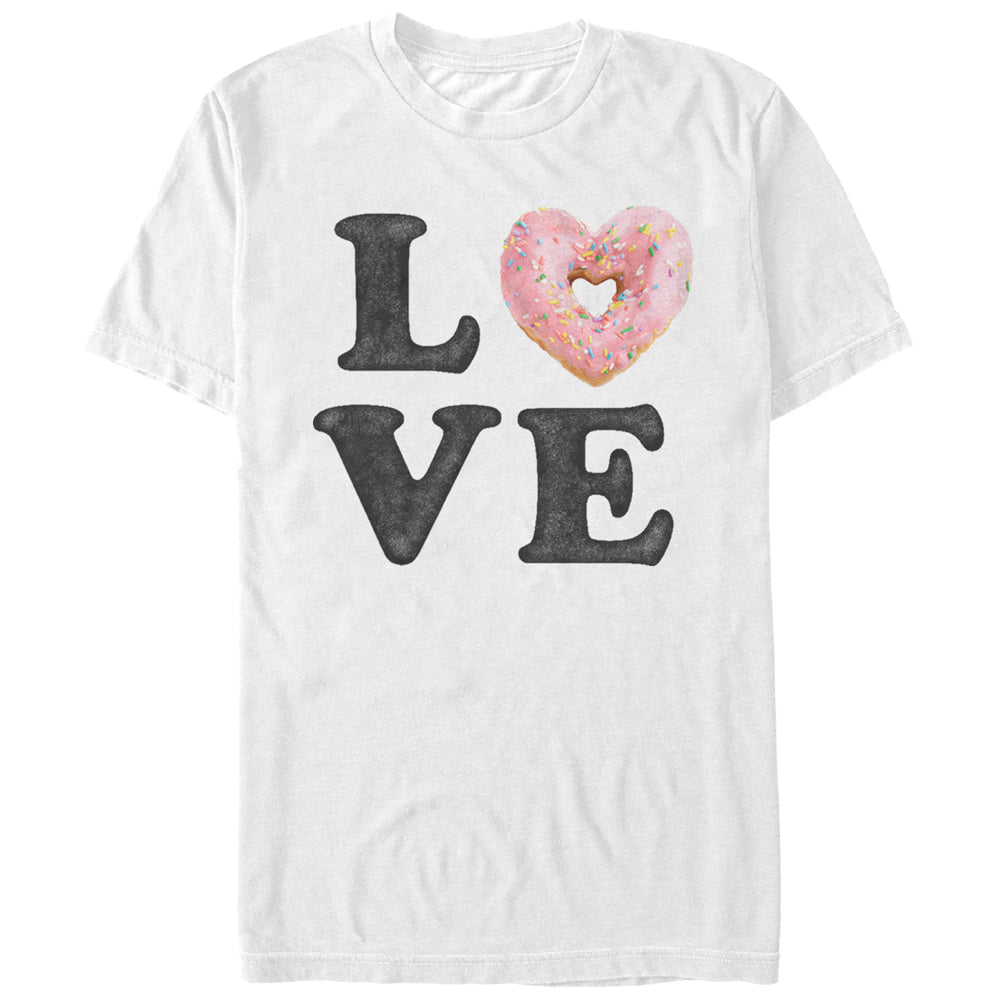 Chin Up Women’S Donut Love  Boyfriend Tee