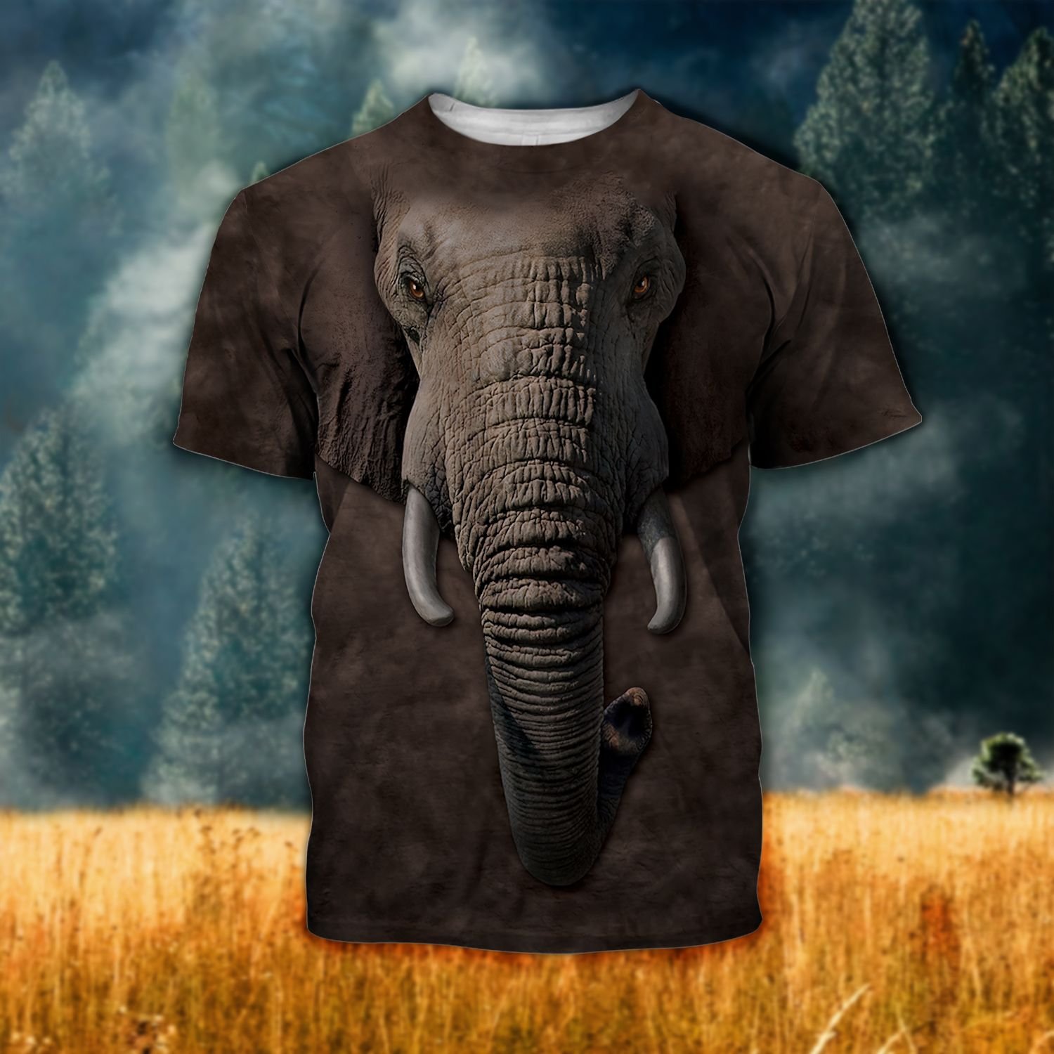 Elephant Ver06 Tthj190721Nvm Unisex 3D T-Shirt All Over Print