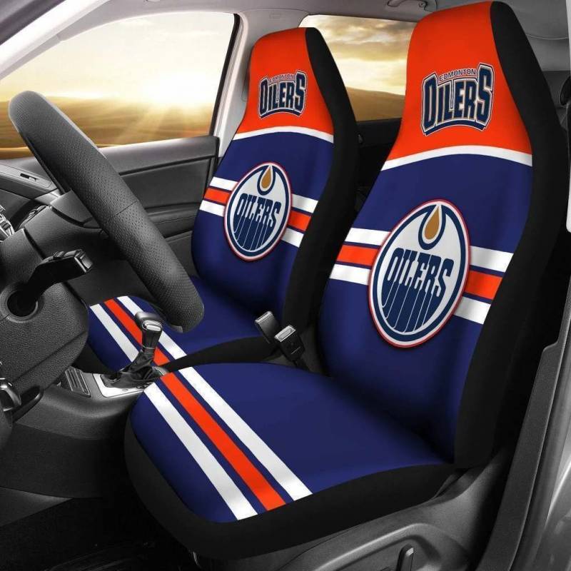 Edmonton Oilers LPH Car Seat Cover (Set of 2) Ver 1