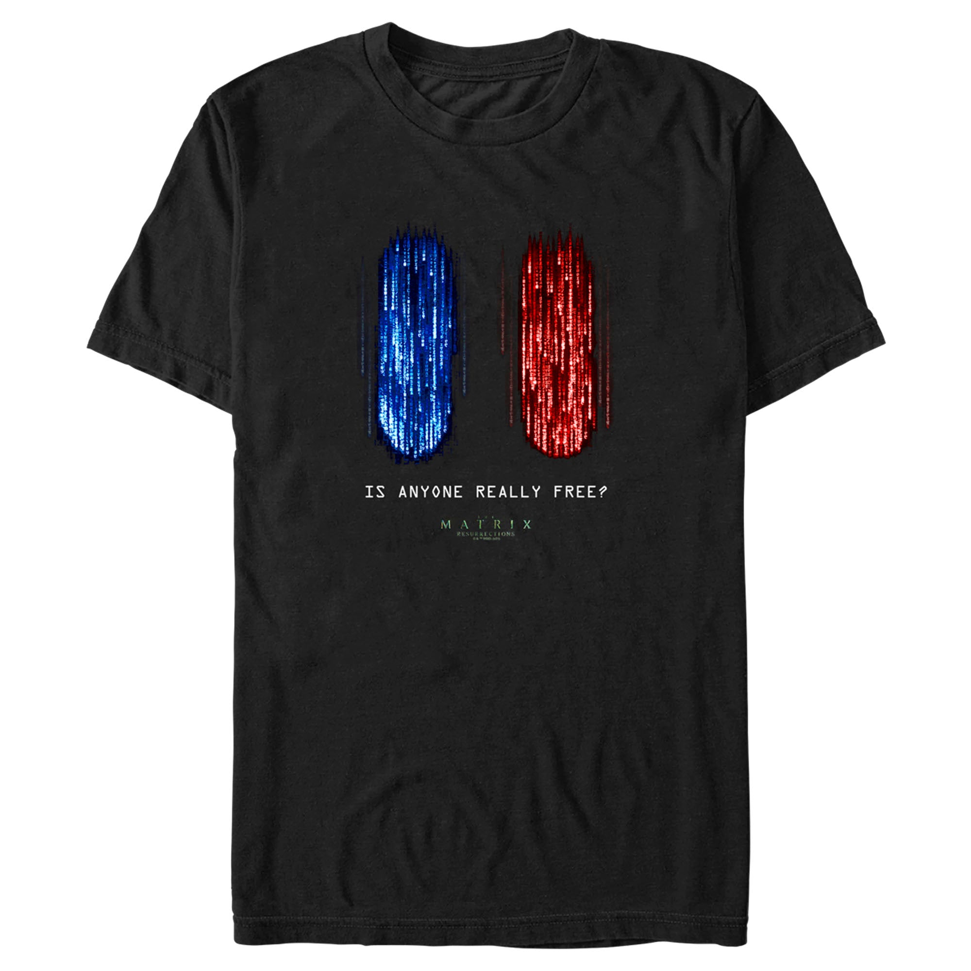 The Matrix Resurrections Men’S Is Anyone Really Free?  T-Shirt