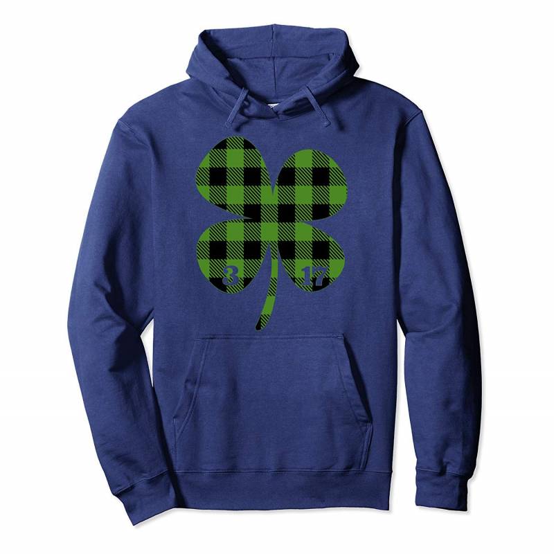 3 17 Shamrock St. Patrick’s Day Luck Of The Irish Pullover Hoodie