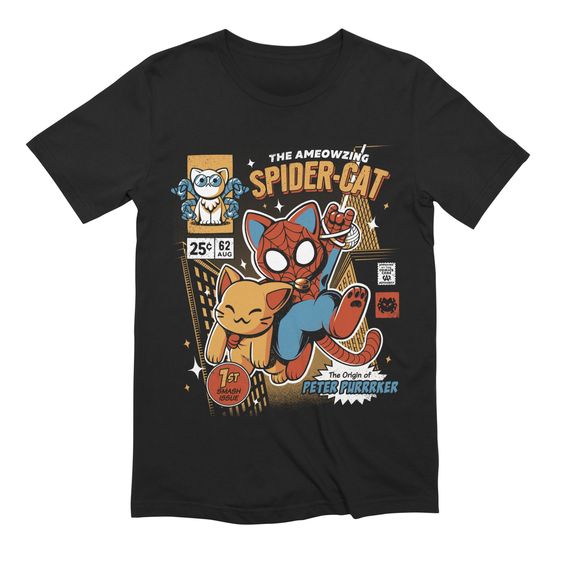 The Ameowzing Spider Cat T-shirt