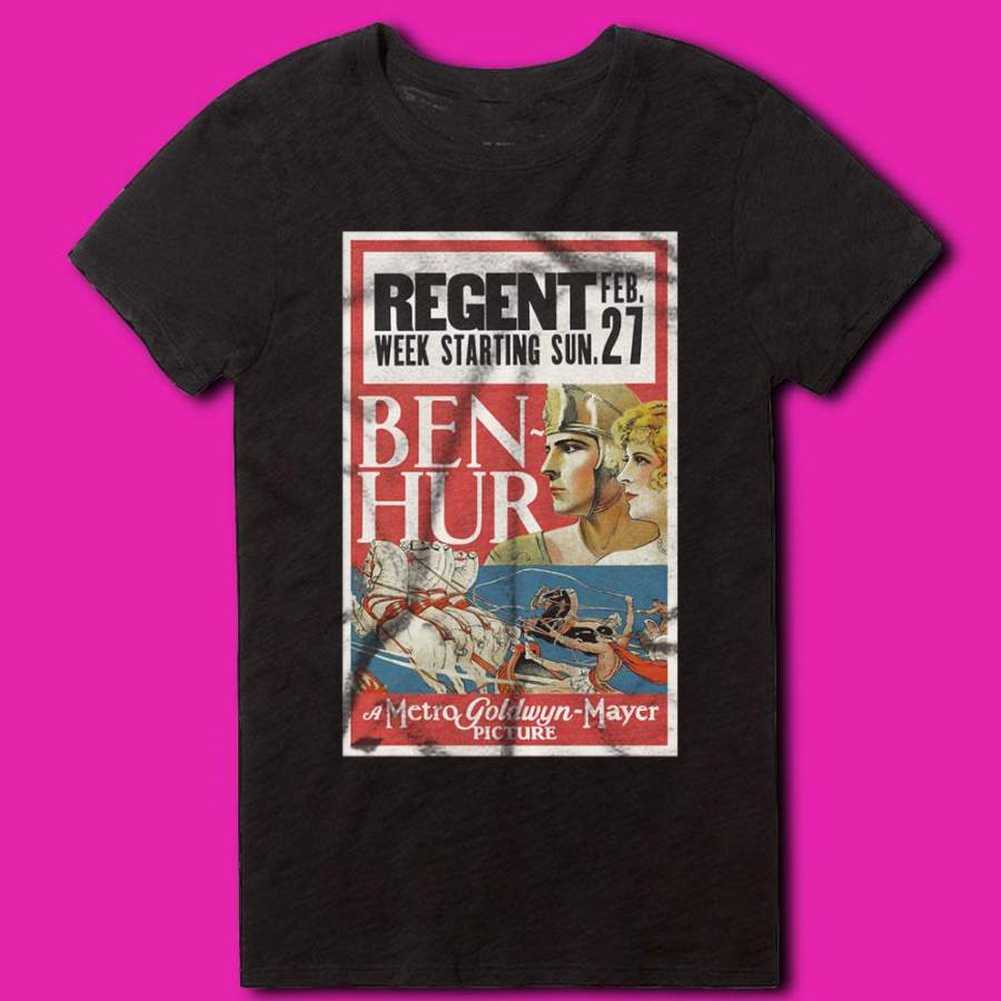 Ben Hur Vintage Poster Theater   New Movies 2016 Women’S T Shirt