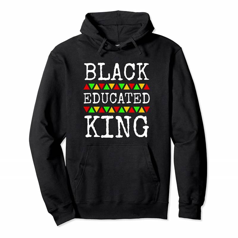 Black Educated King Dashiki African History Month DNA Pride Pullover Hoodie, T-Shirt, Sweatshirt, Tank Top, Racerback, Dolman