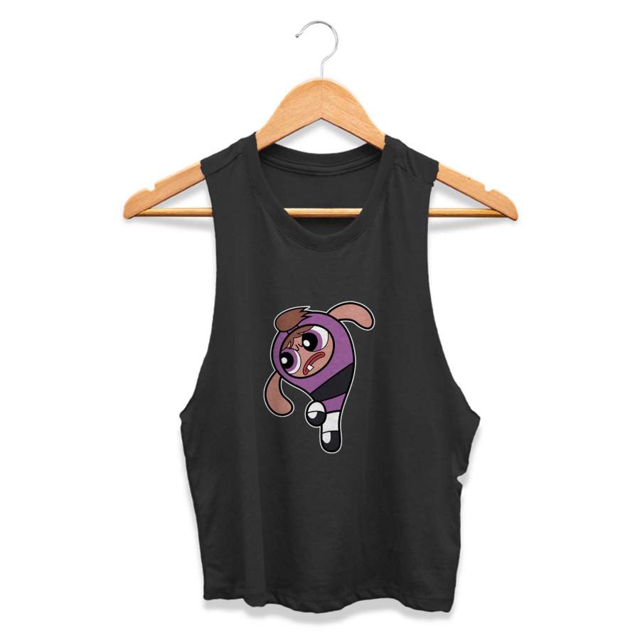 Bunny Powerpuff Girls CPY Womans Crop Tanktop Tee