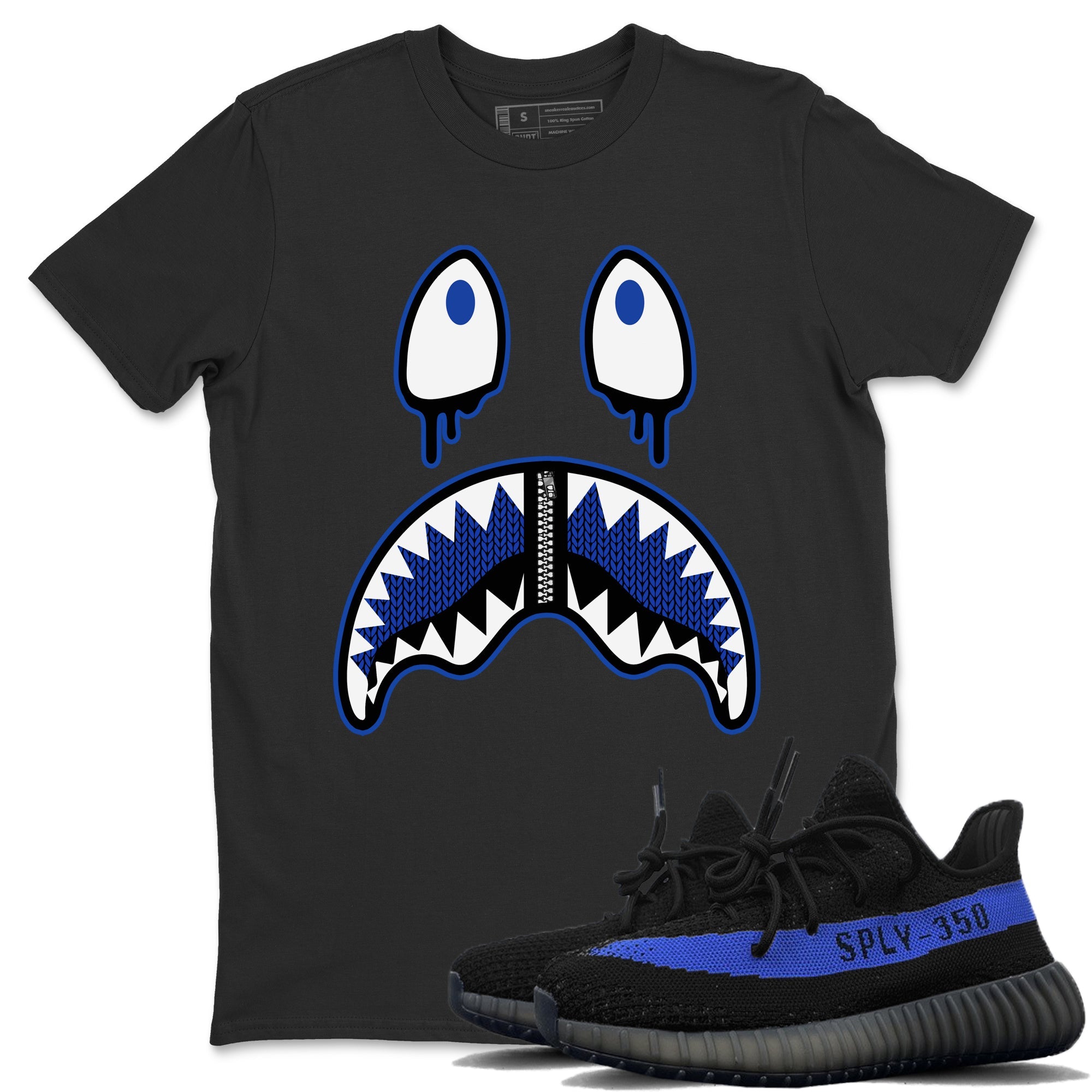 Shark Face T-Shirt – Yeezy 350 V2 Dazzling Blue