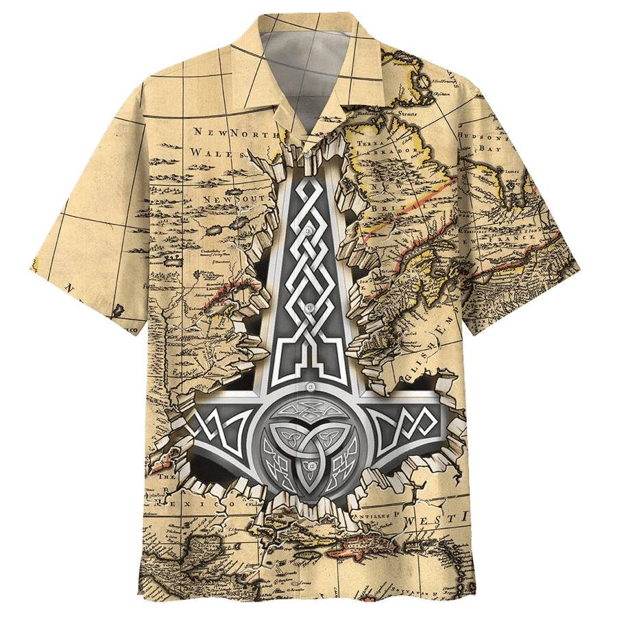 Viking Hawaii Shirt Unisex Adult Ha72669