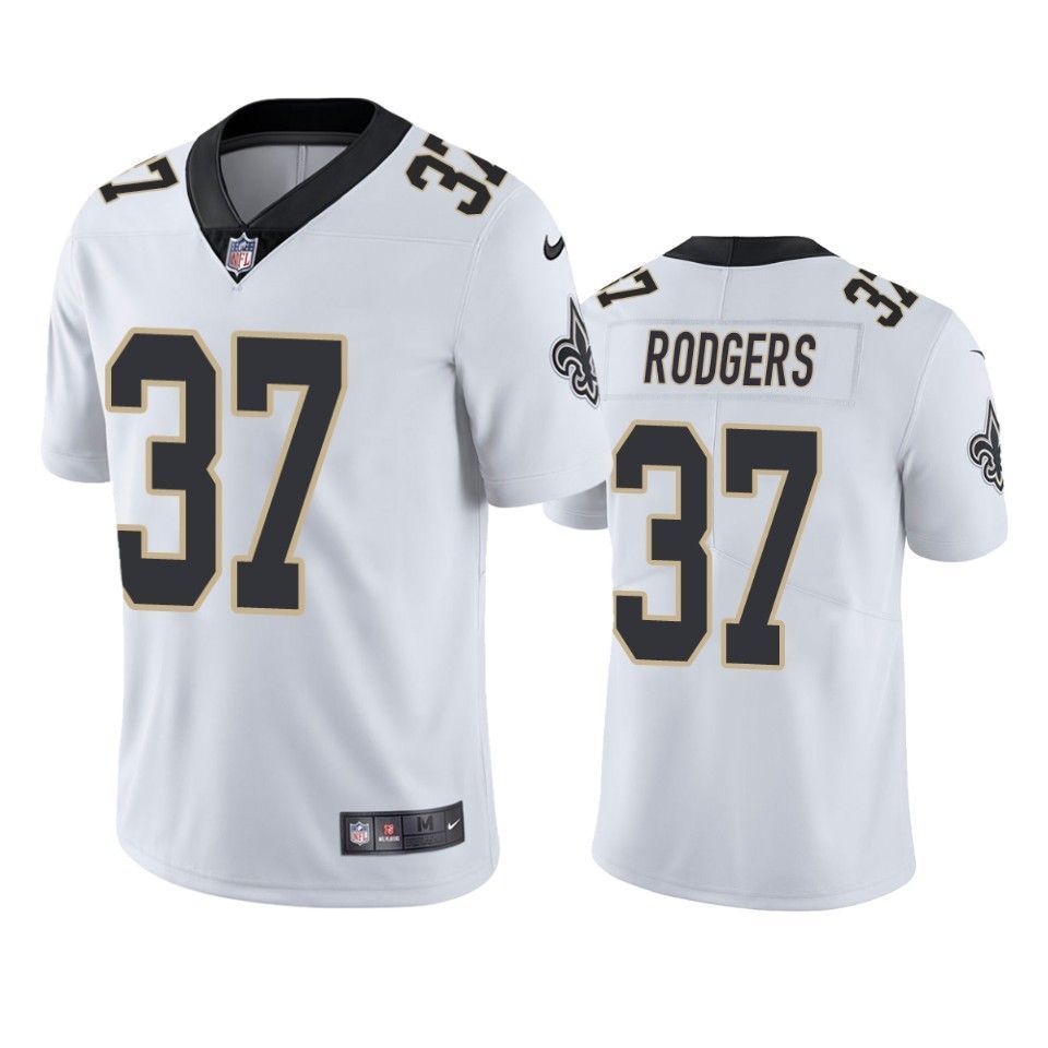 New Orleans Saints Jacquizz Rodgers Vapor Untouchable Limited White Mens Jersey