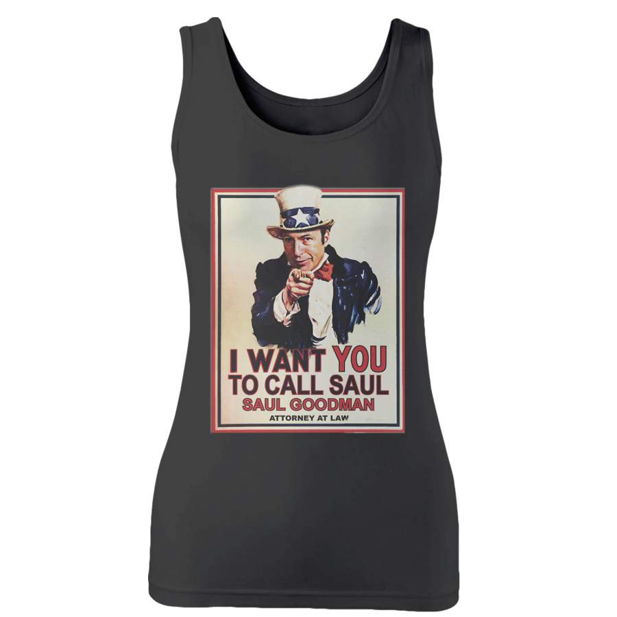 I Want You To Call Saul Woman’s Tank Top