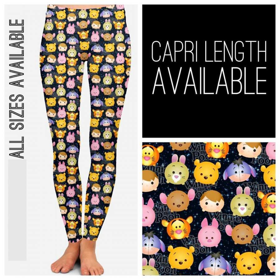 [PRE-ORDER]Custom Stackable Faces Leggings, Capris & Joggers – Pre Orders Close 7/26