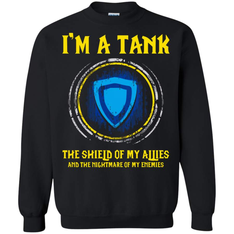 AGR World Of Warcraft I’m A Tank The Shield Of My Allies Sweatshirt