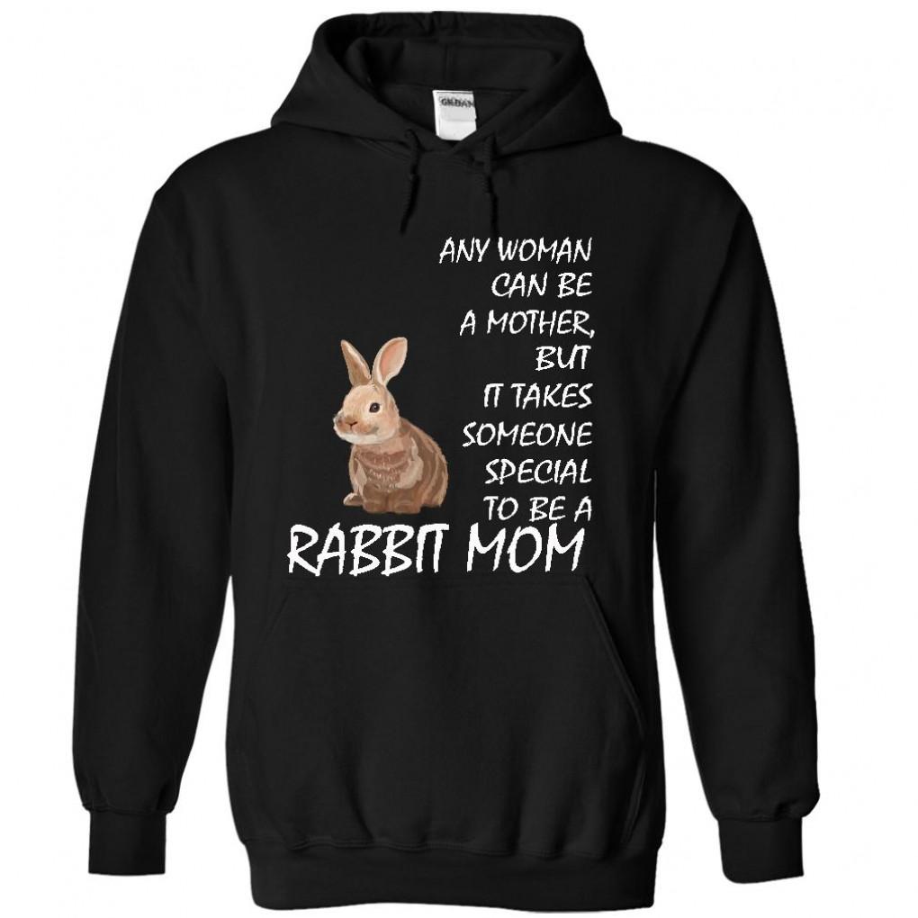 Rabbit Mom Hoodie 18699988