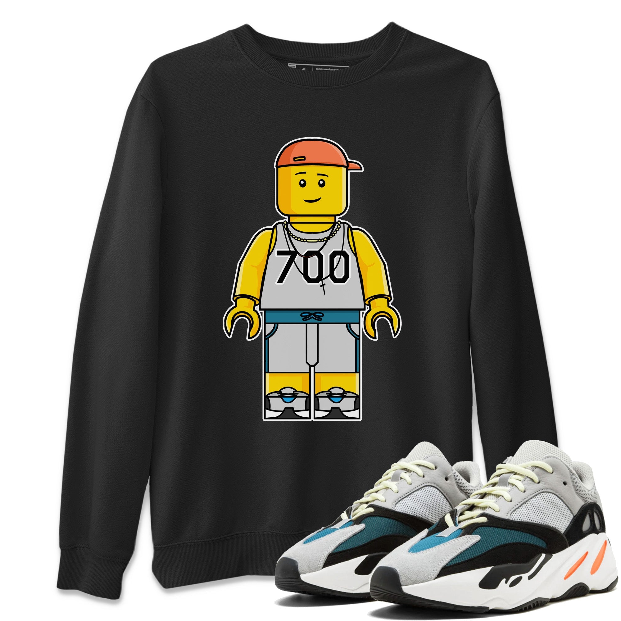 Block Minifigs Boy Sweatshirt – Yeezy 700 Wave Runner