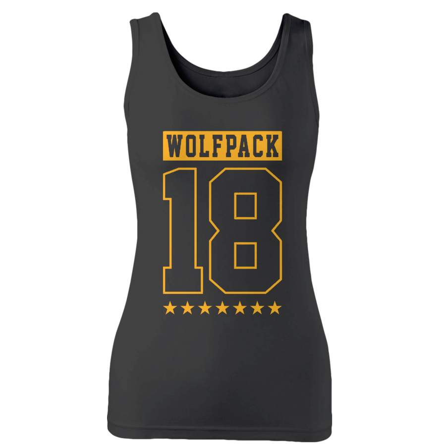 Wolfpack Bachelor Party Woman’s Tank Top