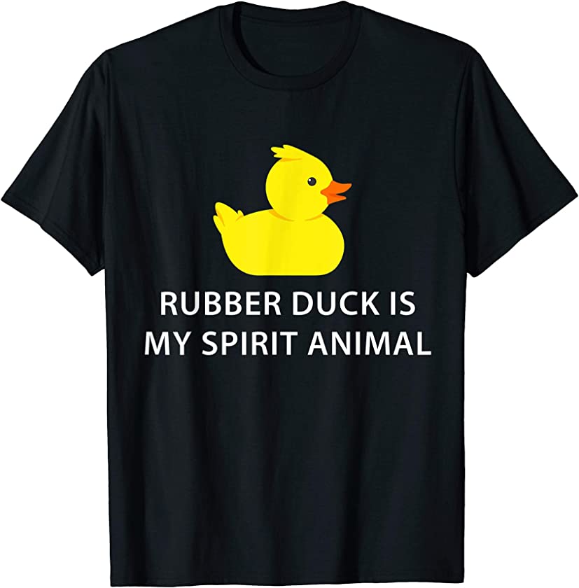 Rubber Duck Spirit Animal Funny Duck T-Shirt