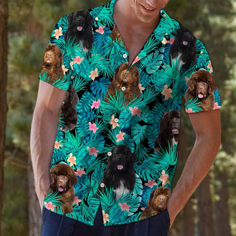 Newfoundland Tropical Hawaiian Shirt Ha100825