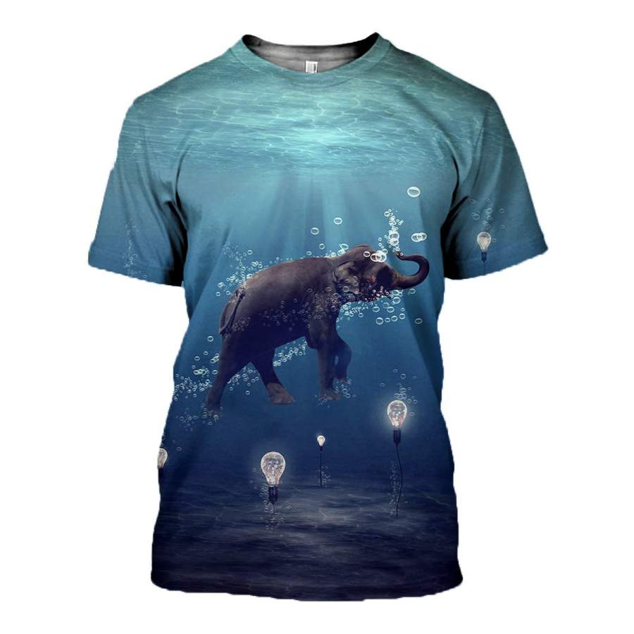 3D All Over Printed Elephant’s Dream T-shirt Hoodie AHDK230403