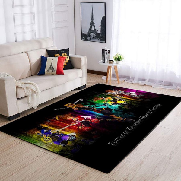 Future of Kingdom Hearts Faction Area Rug / Gaming Floor Decor RB7A8E7E9396