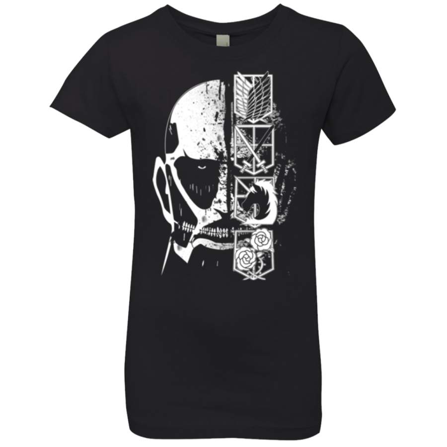 Titan Black Girls Premium T-Shirt