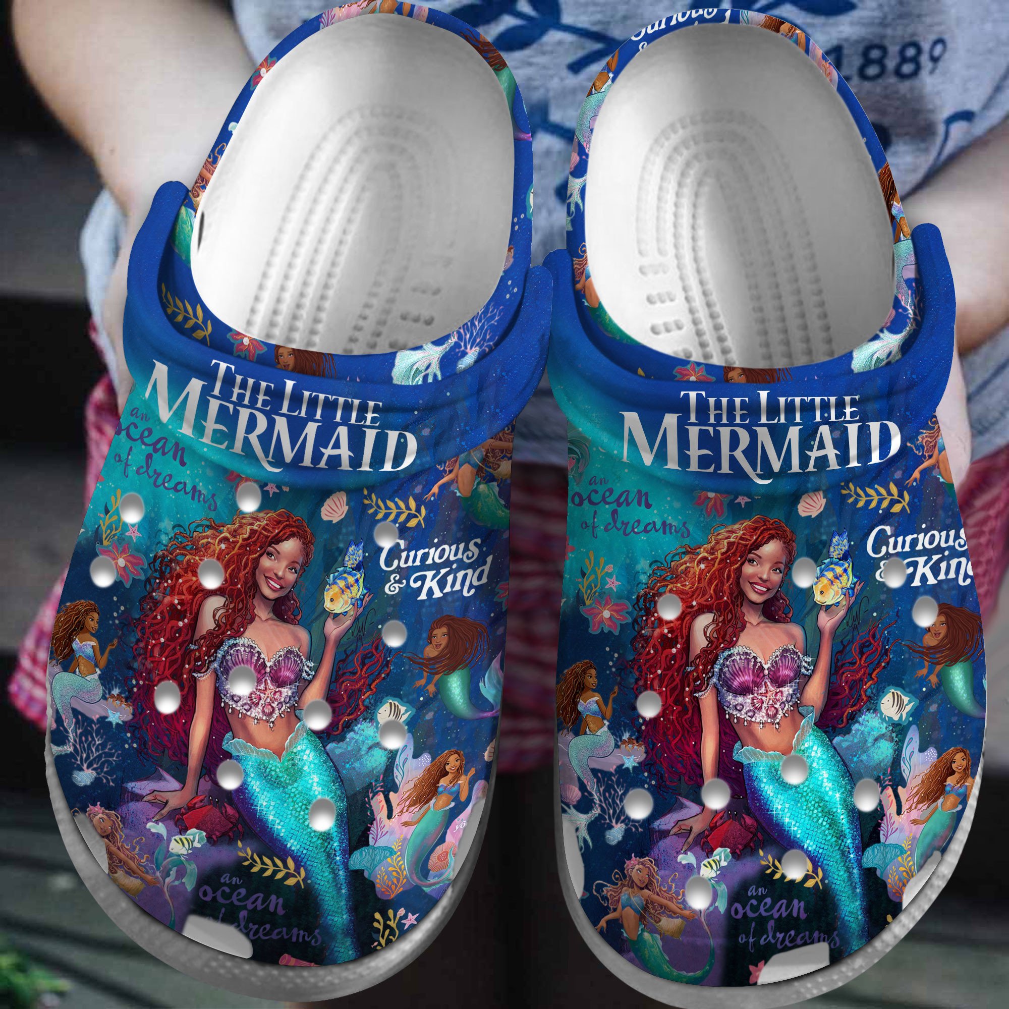 The Little Mermaid Movie Crocss Clogs For Men Women And Kid Frarjcuk