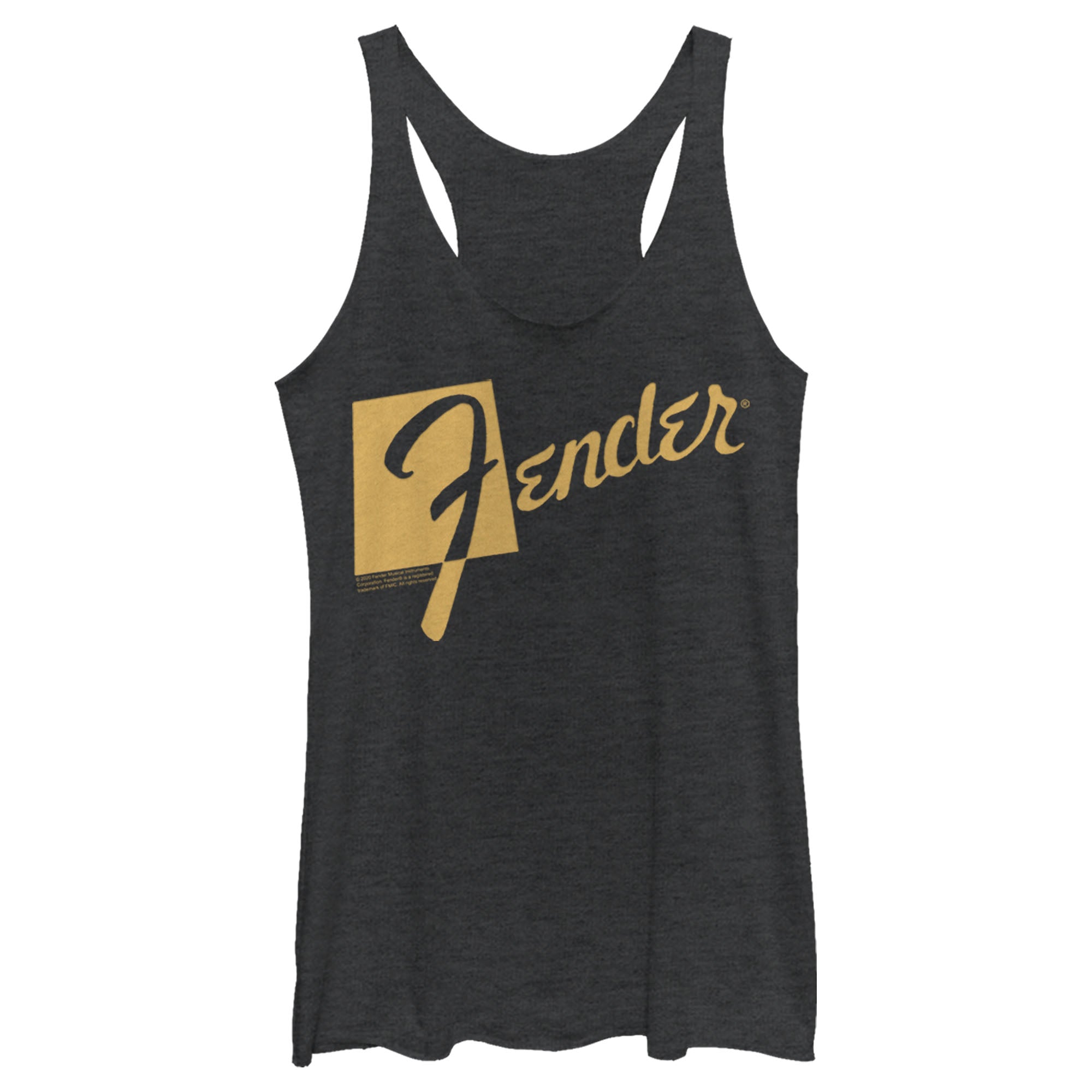 Women’S Fender Retro Logo Racerback Tank Top