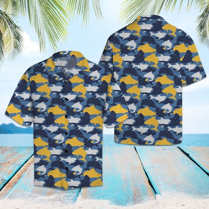 Amazing Shark Hawaiian Shirt Summer Button Up For Men, Women, Couple