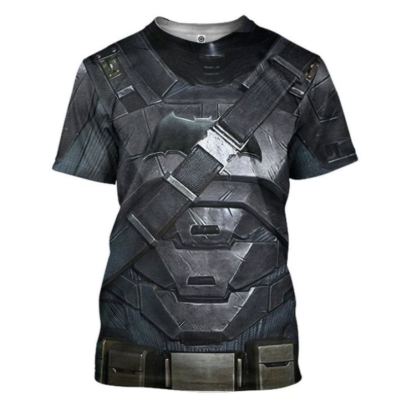 Secrettees 3D Batman Power Suit Costume Custom Hoodie Tshirt Sweatshirt Apparel