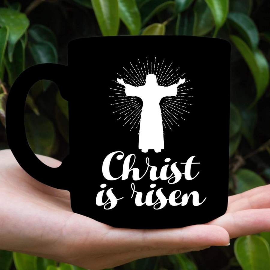 Christ is risen coffee mug