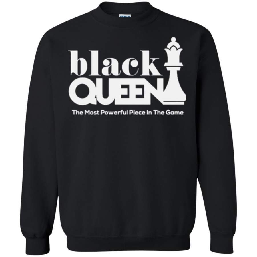 Black Queen The Most Powerful Piece In The Game Proud Black Woman T-shirt