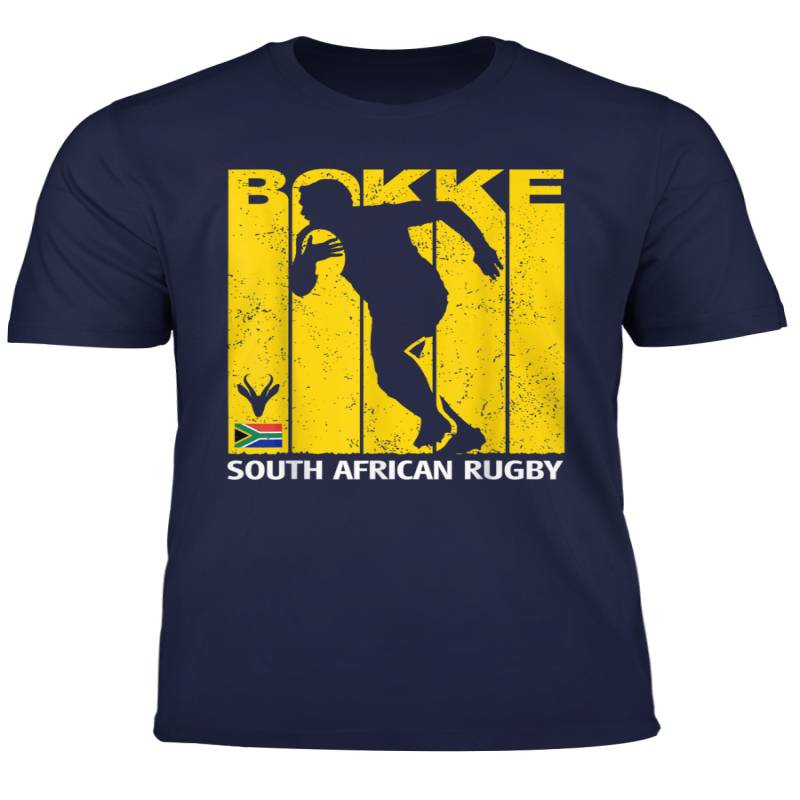 South African Rugby Springbok Bokke Africa Flag T Shirt