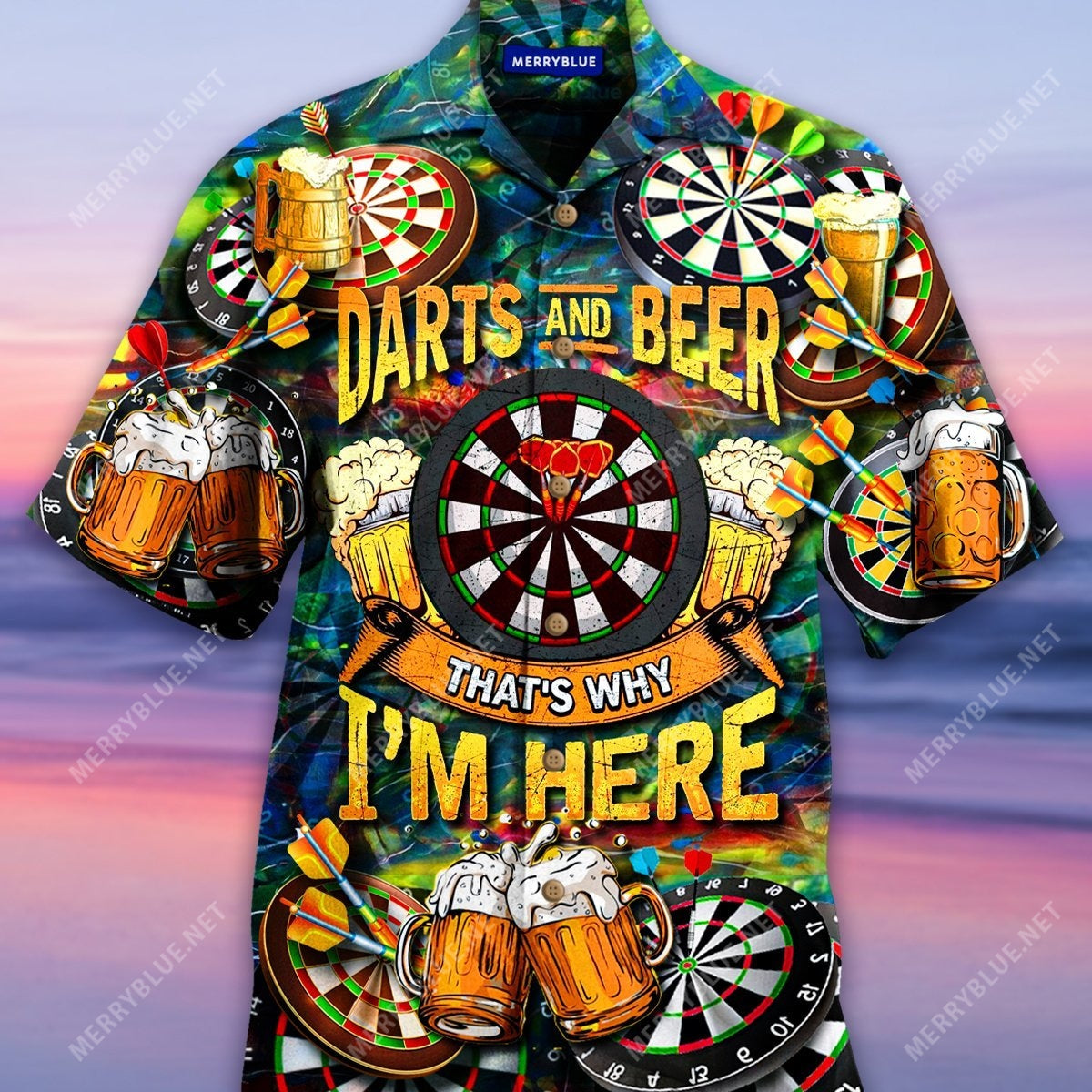 My Drinking Team Has A Darts Problem Unisex Hawaii Shirt Ha41202