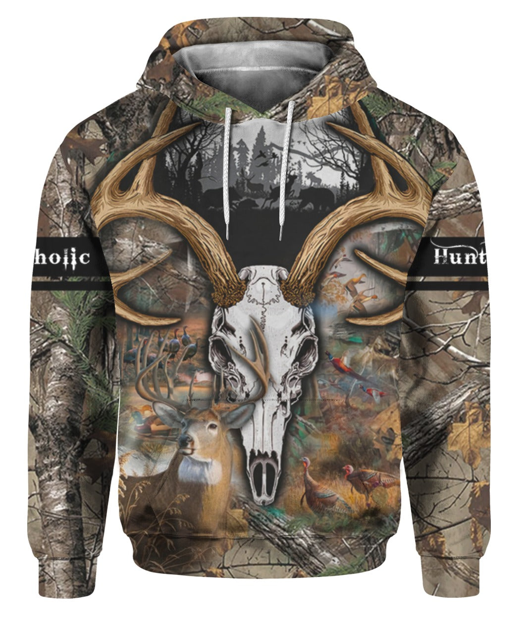 Oragontee Deer Hunting 3D All Over Print | Hoodie | Unisex | Full Size | Adult | Colorful | Ht5087