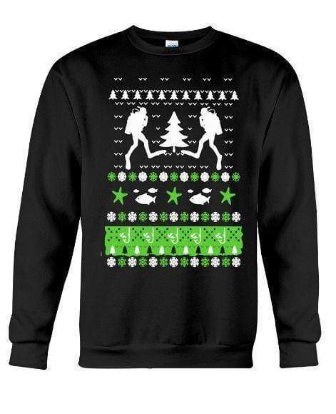 Scuba Diving – Unisex – Sizes Small to 5XL Ugly Christmas Sweater