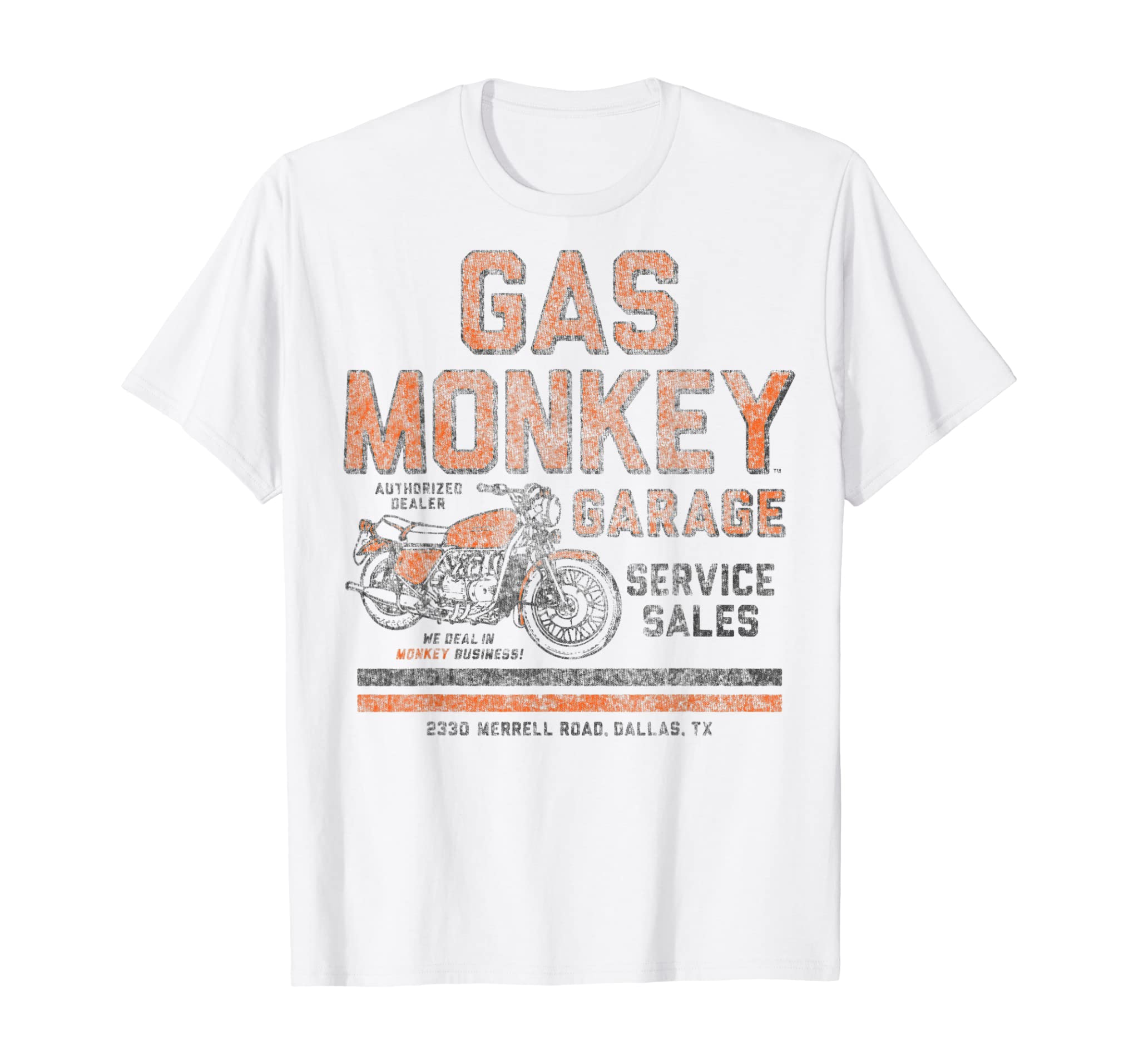 Gas Monkey Garage Vintage Motorcycle Poster