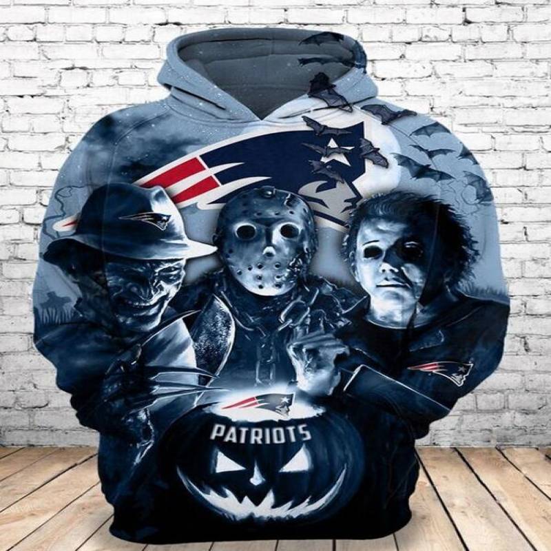 New England Patriots 3D Hoodie