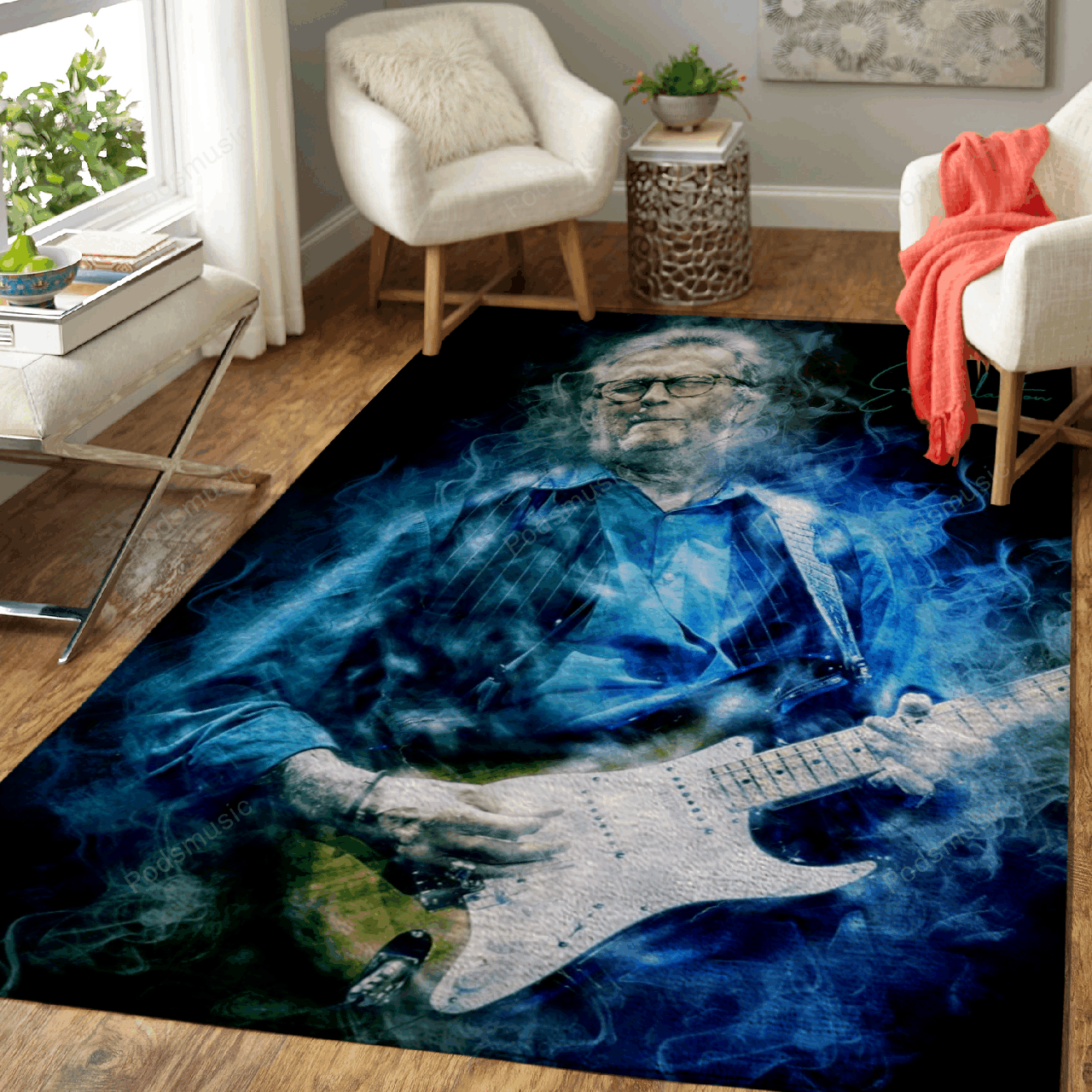 eric clapton – Music Art For Fans Area Rug Carpet