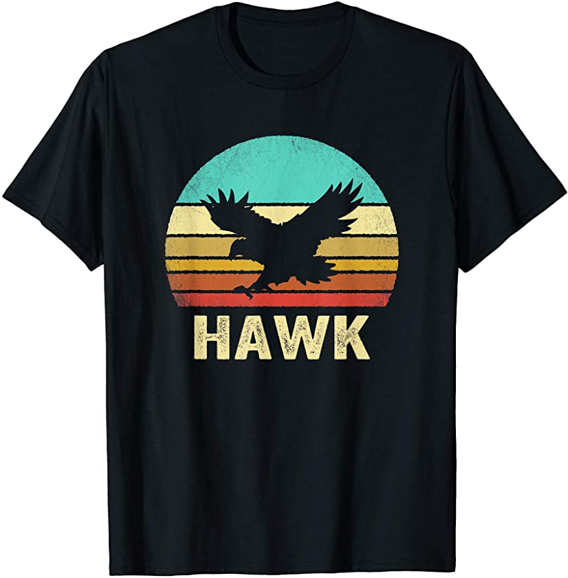 Vintage Hawk Shirt Sunset